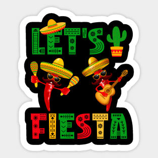 Cinco De Mayo Sticker